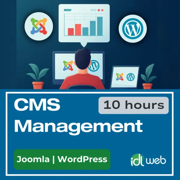 CMS Management (Joomla or WP), 10 Hours Package