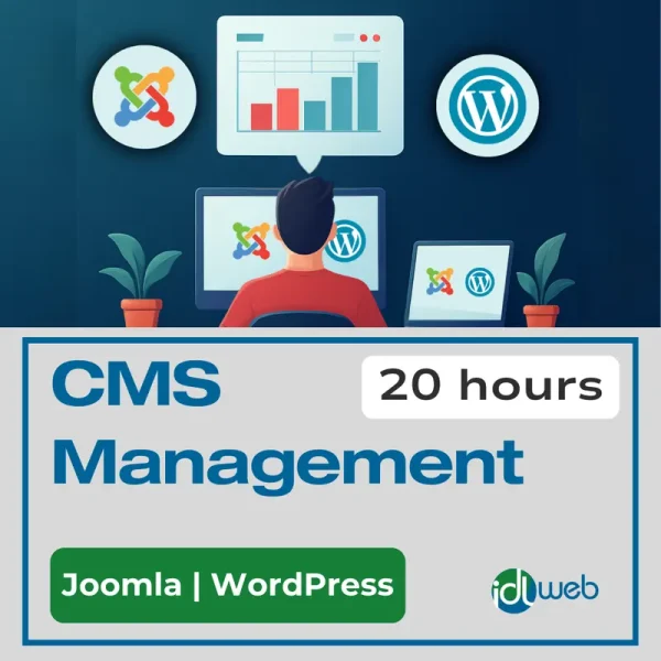 CMS Management (Joomla or WP), 20 Hours Package